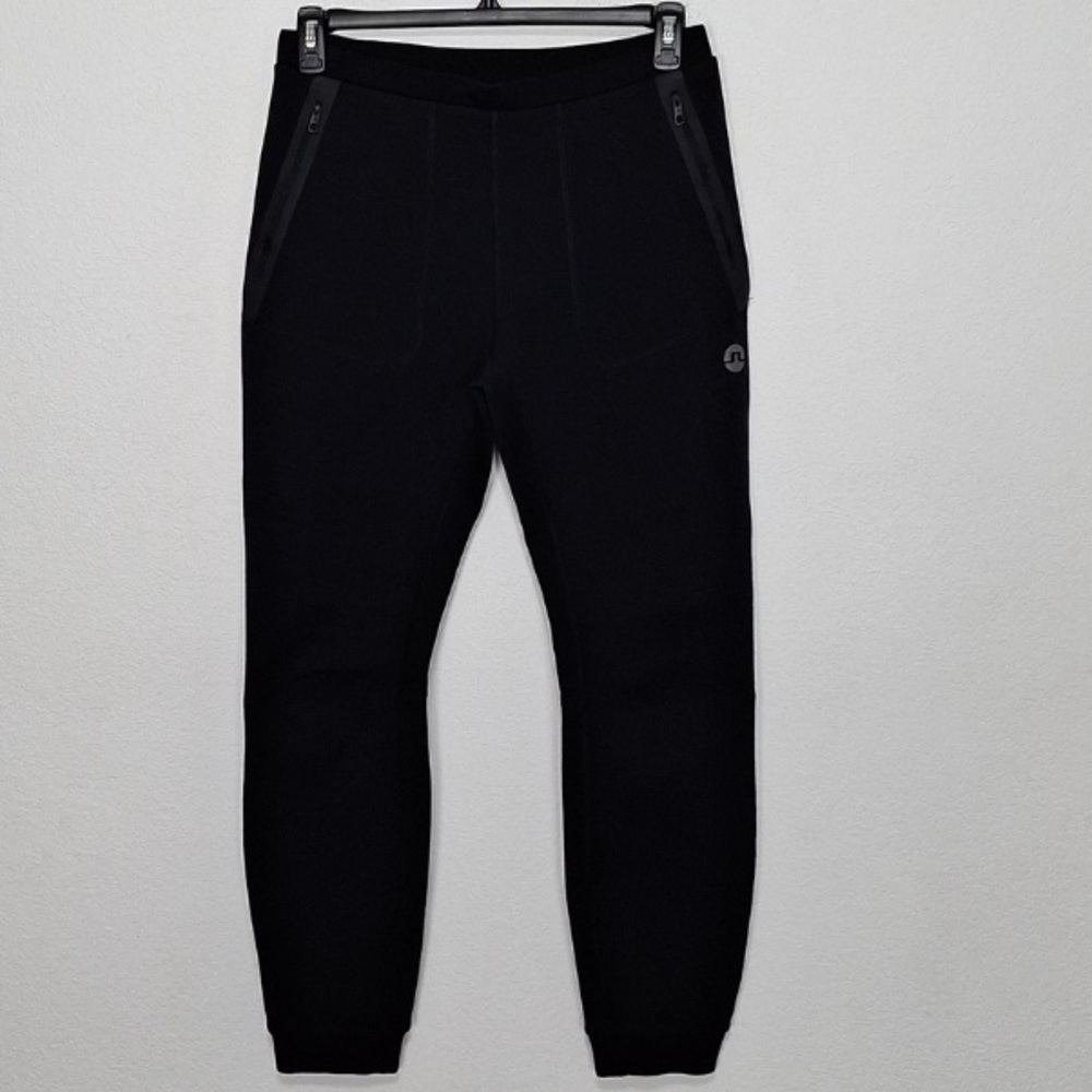 J.Lindeberg Men’s Black Gorpcore Athleisure Athletic Tech Sweatpant Joggers Sz.M